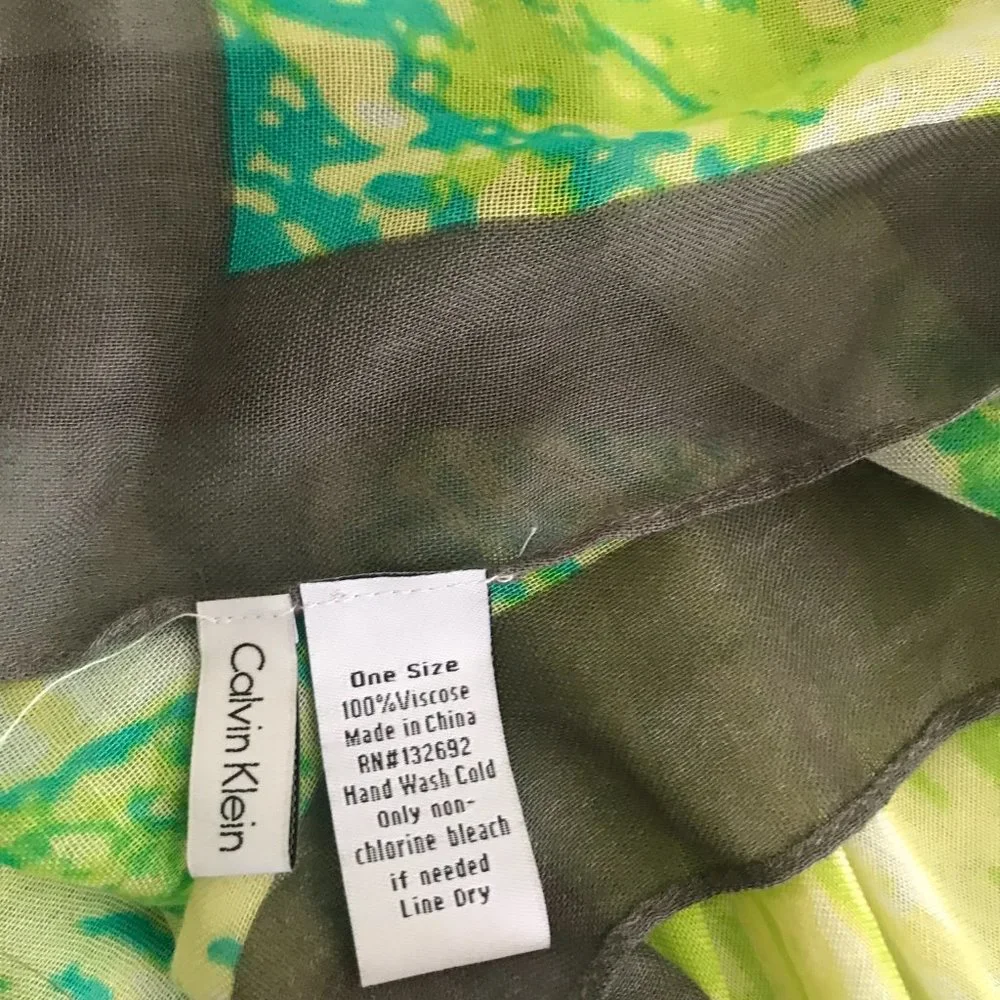 Large Scarf Calvin Klein Viscose
